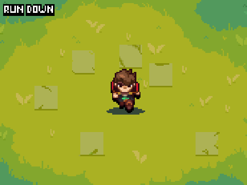Pixel art character artwork: Character Animation Exploration